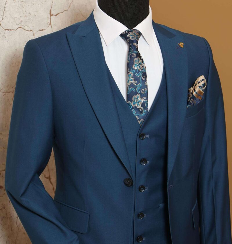 Costume Bleu Marine - 3 Pieces