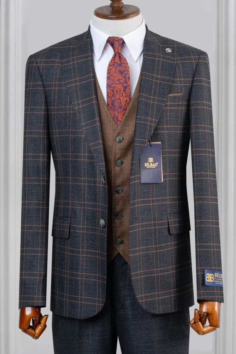 Costume carreaux homme – Image 2